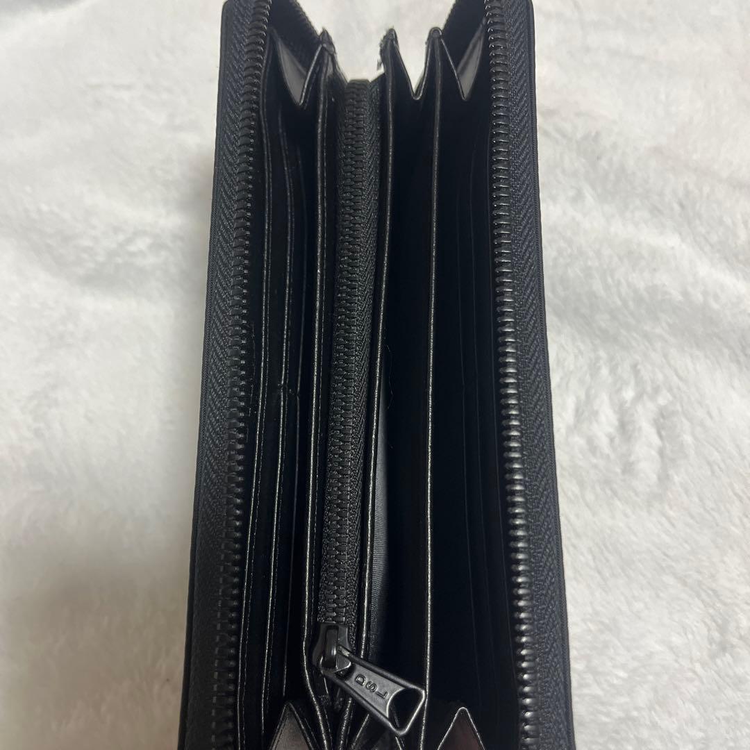 ディーゼル DIESEL 長財布 ラウンドファスナー ブラック