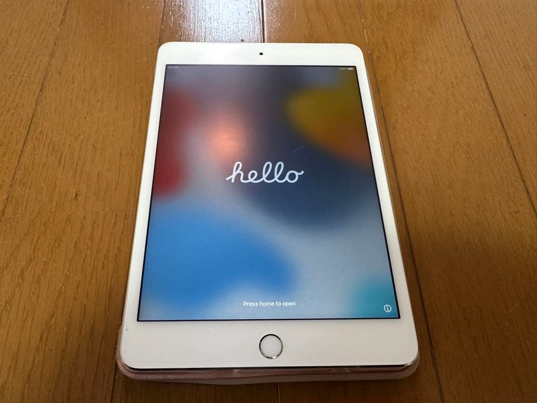 iPad mini4 128G 初期化済 シルバー 美品wifi+セルラーモデル
