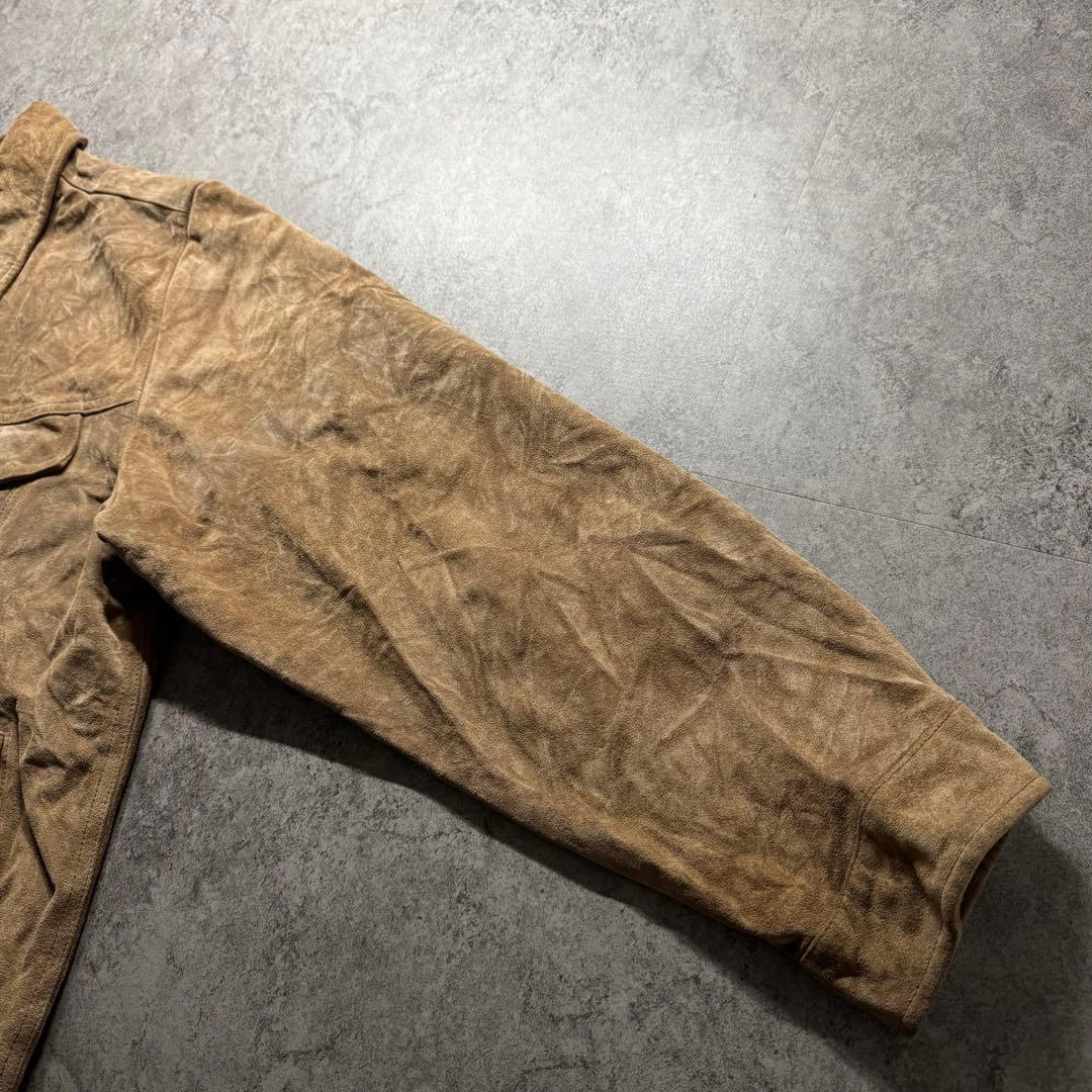 【90s vintage】Eddie Bauer L トラッカージャケット　本革