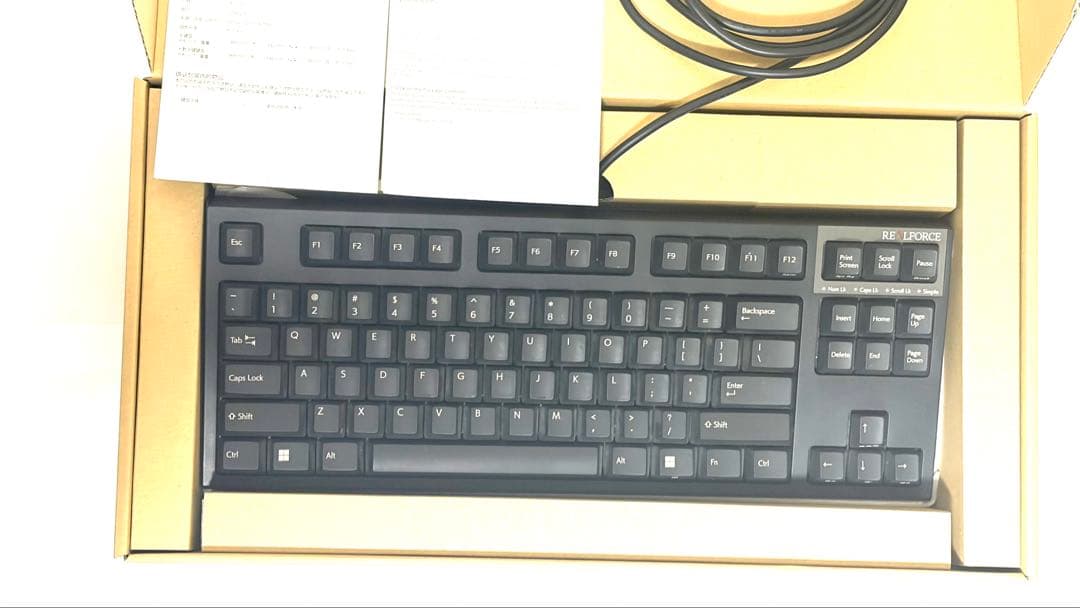 REALFORCE R3S 英語配列