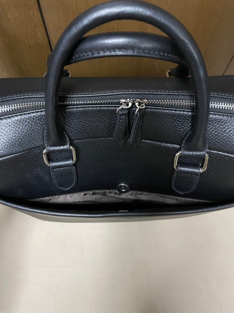 【超美品！！】メンズ 本革 ビジネスバッグ レザー 大容量 MURA