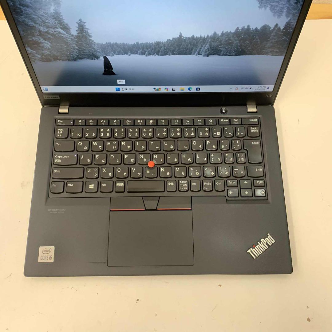 レノボ Thinkpad X13 i5-10210U 8GB SSD256GB