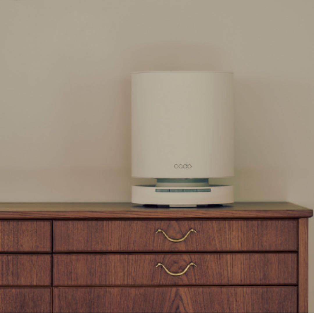 cado 空気清浄機 Leaf130 オゾン 除菌・消臭機能 ホワイト
