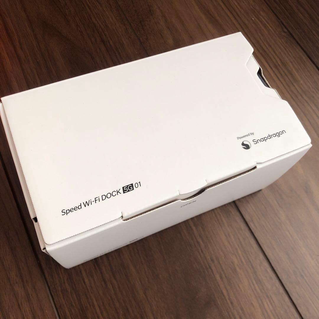 Speed Wi-Fi DOCK 5G 01 ポケットWi-Fi
