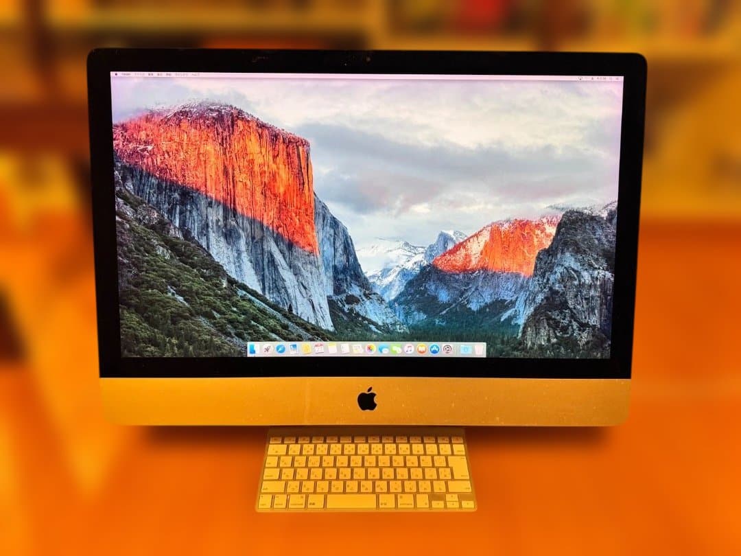 【難あり品】iMac Late 2014 27inch, メモリ24G 3TB