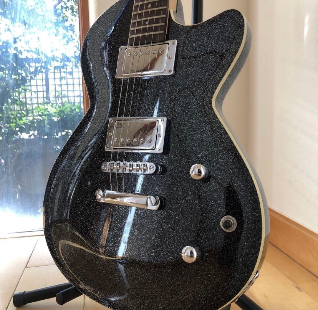 ギター DRG Rock Candy Black Sparkle Daisy Rock
