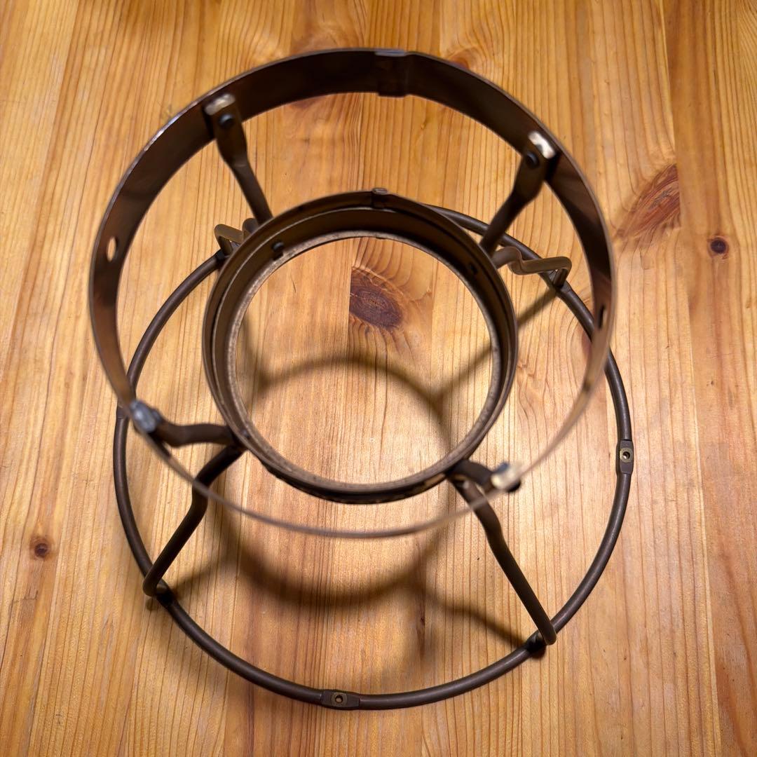 日本船燈 ニッセン石油ストーブ ゴールドフレーム IS-3用の上部わく金