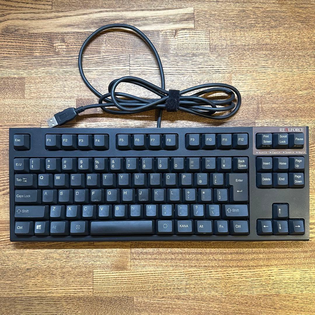 REALFORCE R2TLS-JP4-BK テンキーレスキーボード