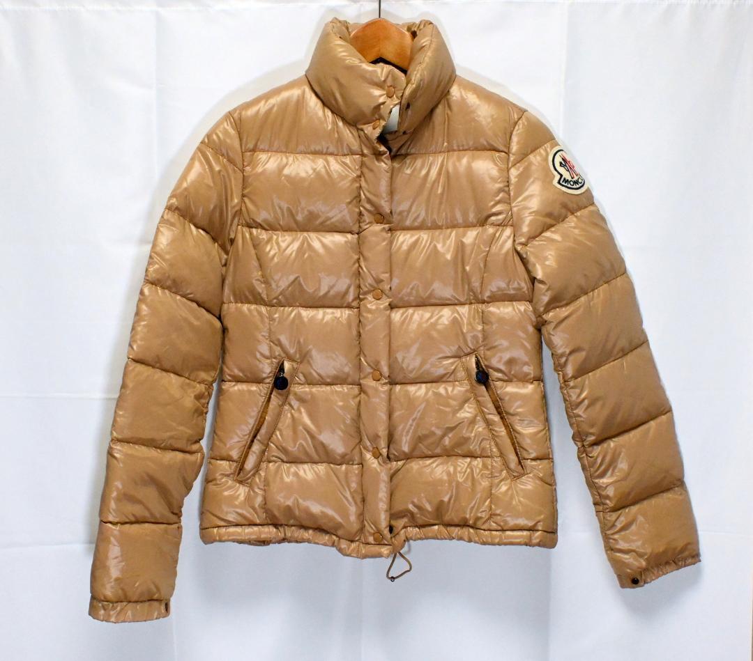 モンクレール ダウンジャケット サイズ1 レディース ベージュ