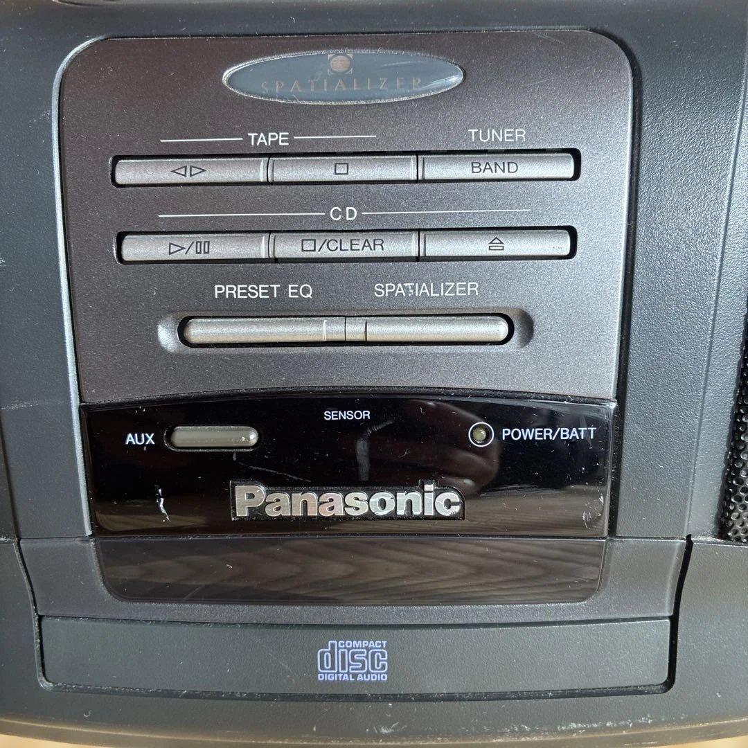 Panasonic ポータブルステレオ CDシステムRX-DT07。コブラトップ