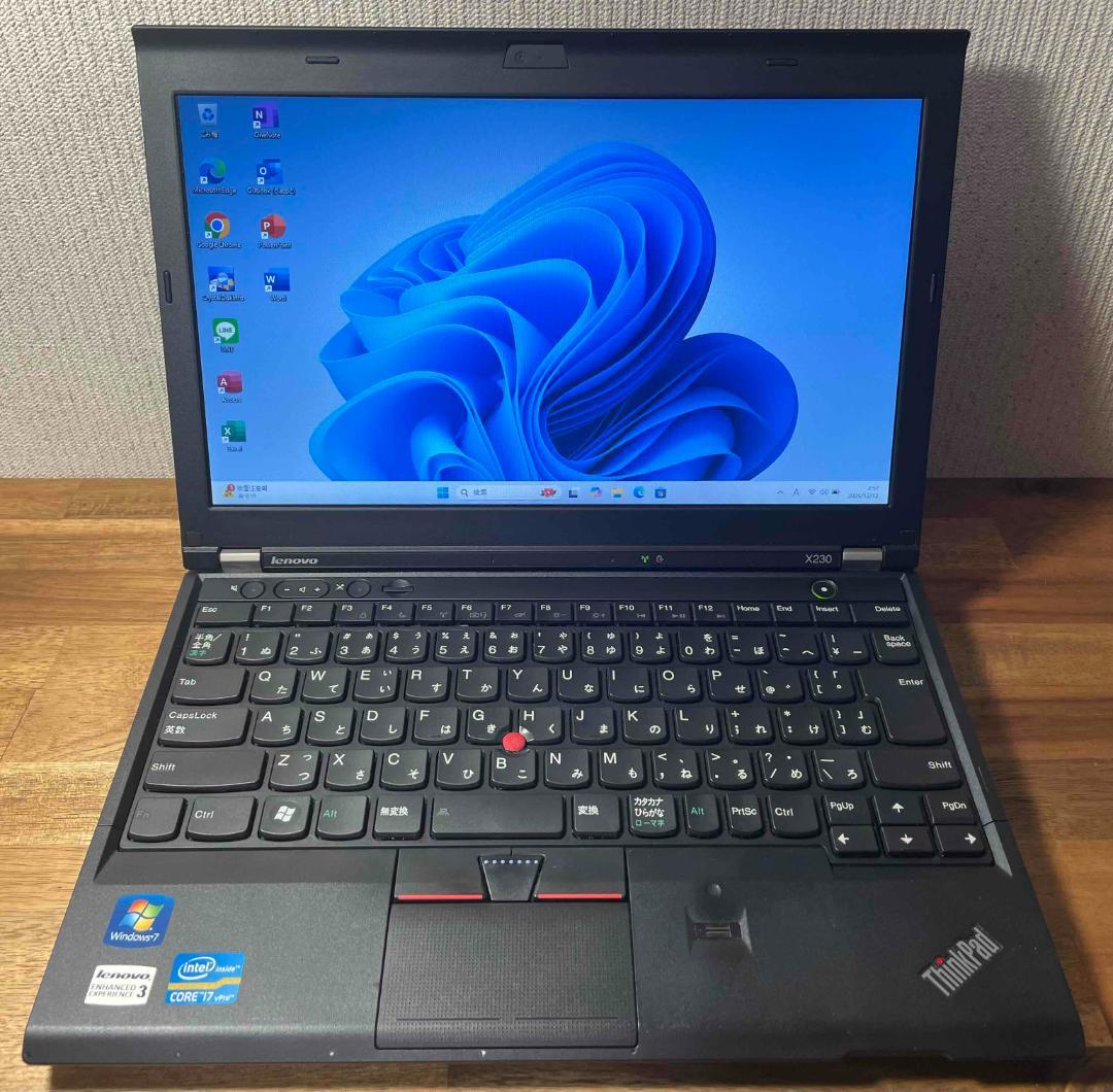 Win11 Office2024搭載 X230 メモリ16GB SSD480GB