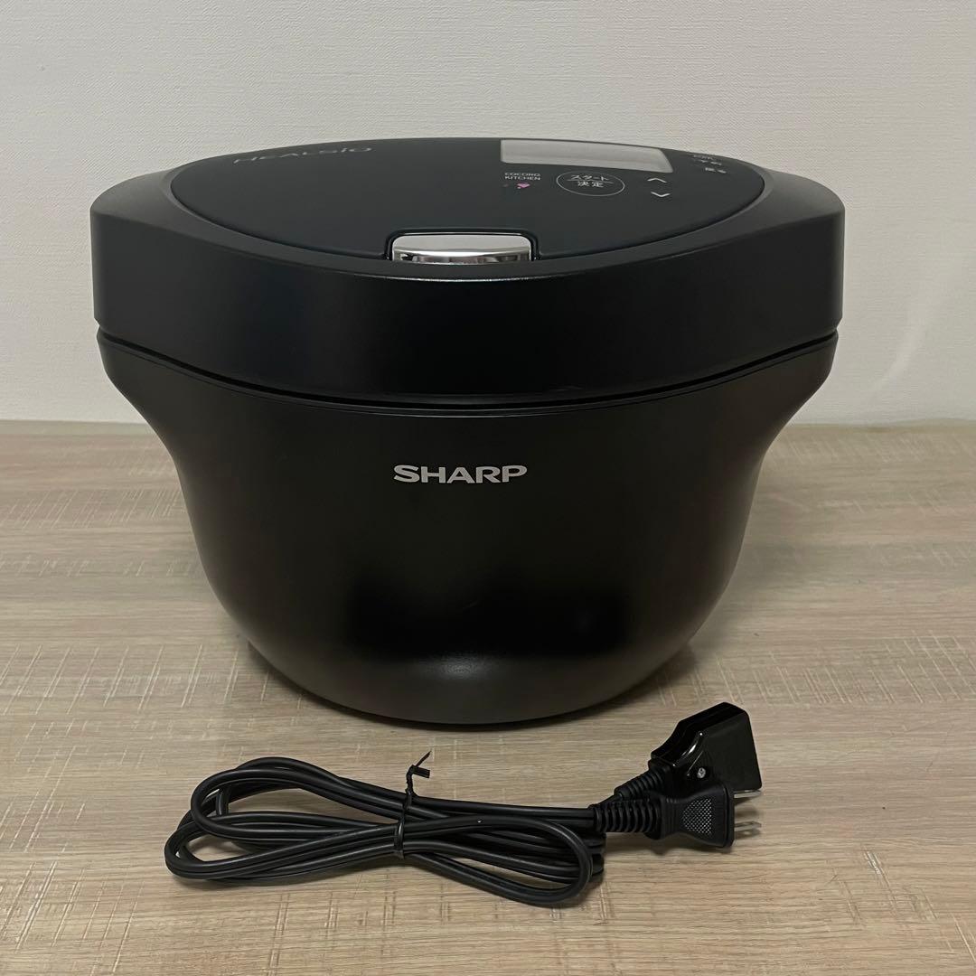シャープ ヘルシオ ホットクック 1.6L ブラック KN-HW16G-B