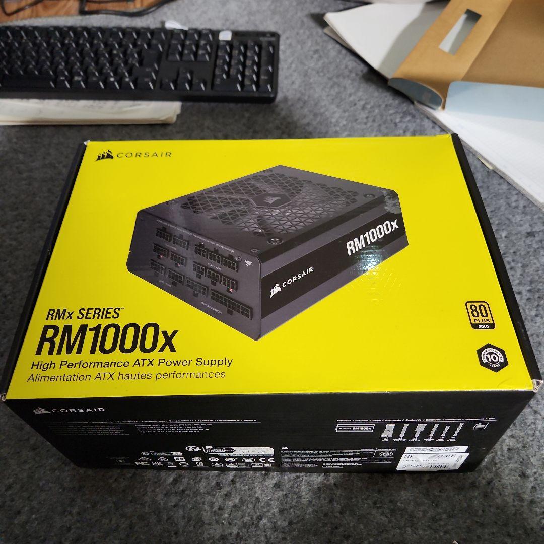 【動作品】CORSAIR RM1000x 2024 80PLUS GOLD
