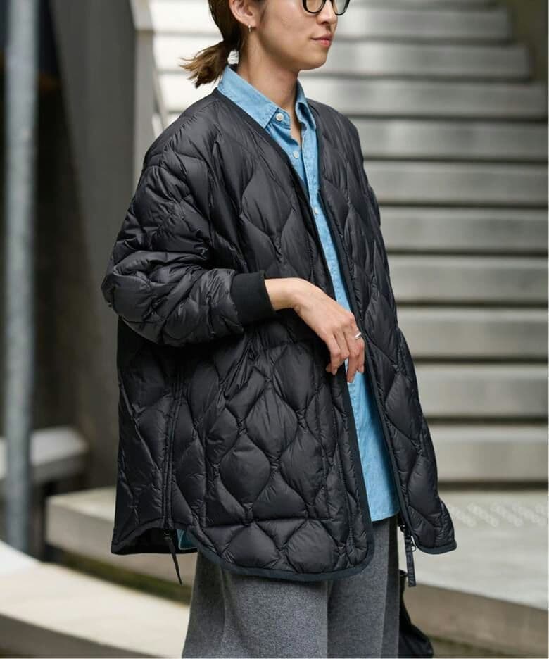 値下げ【新品未使用タグ付】フレームワーク TAION別注フードビブス付きブルゾン