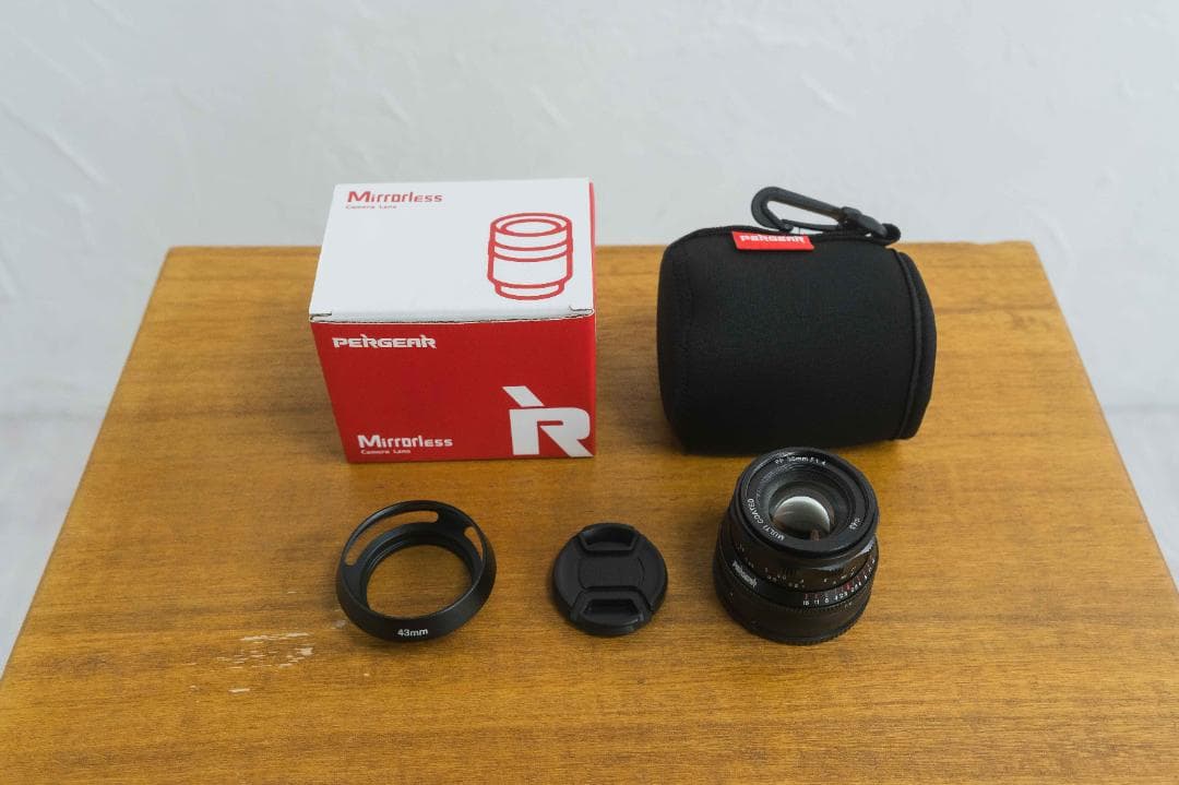 PERGEAR 35mm F1.4 単焦点レンズ フルサイズ