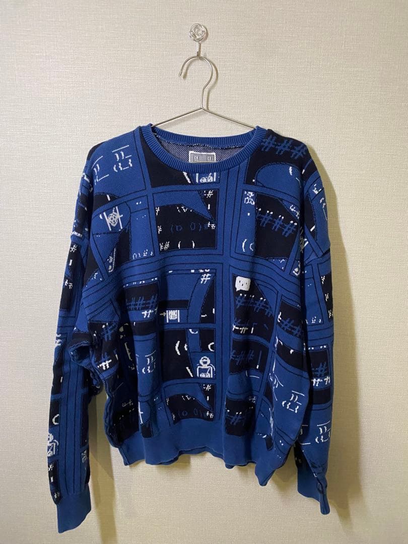 C.E グラフィックプリント クルーネック トレーナー