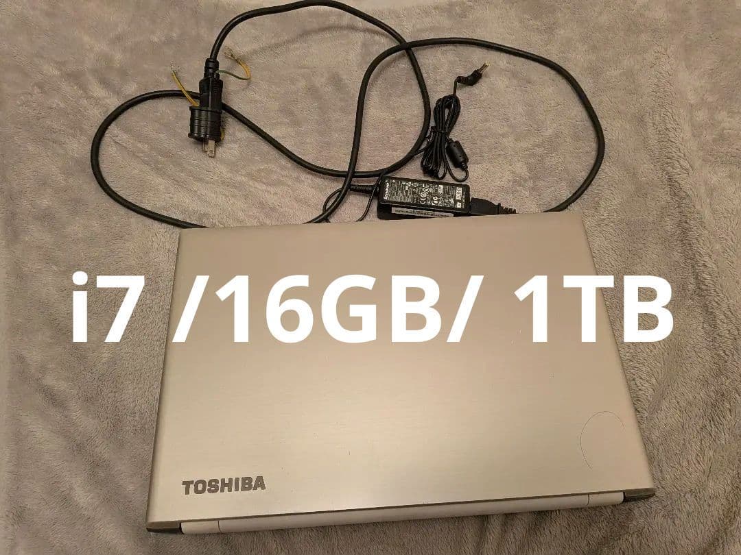 dynabook PT75AGP-BJA2/ i7 /16GB/ 1TB / 白