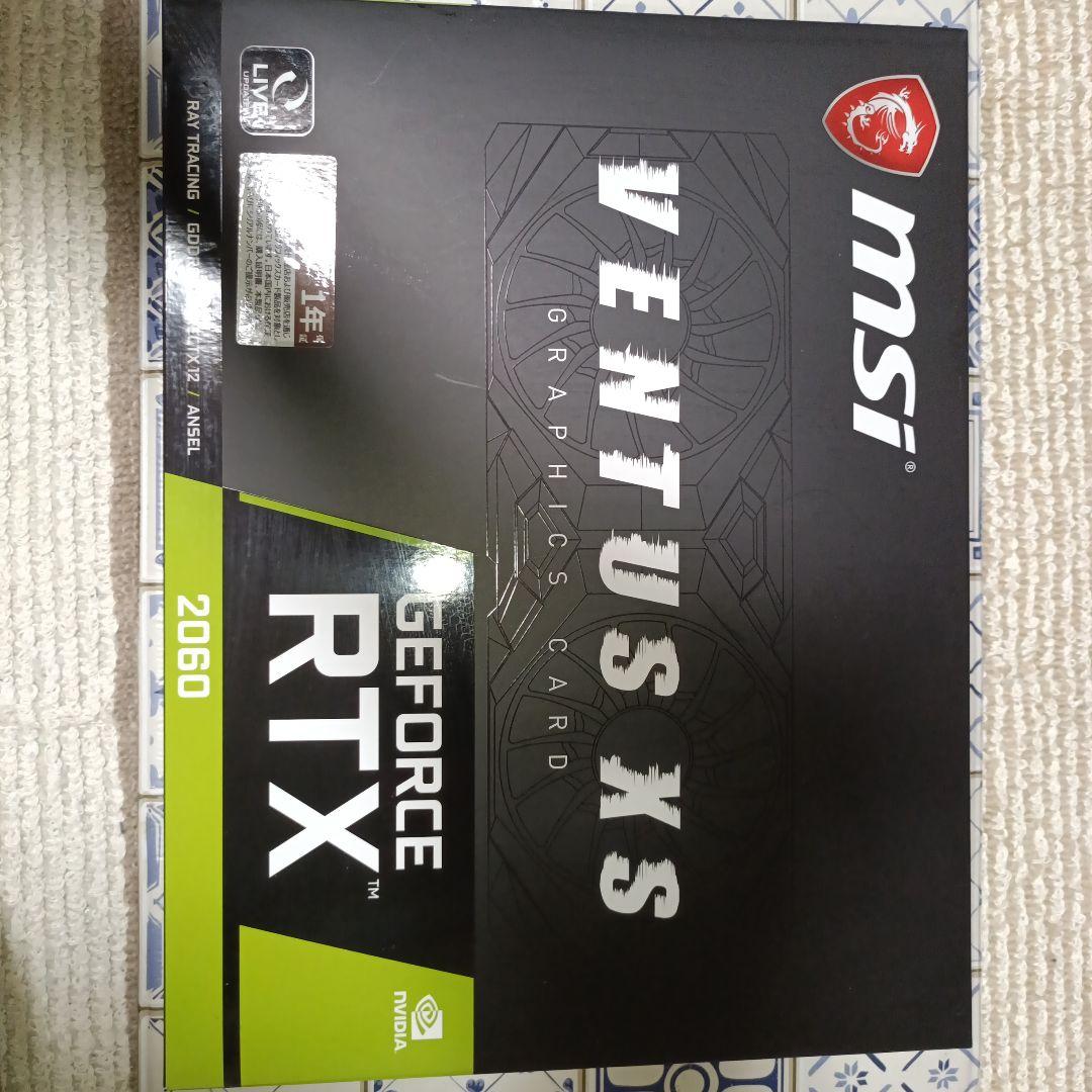 グラフィックボード・グラボ・ビデオカード RTX2060 MSI VENTUS XS