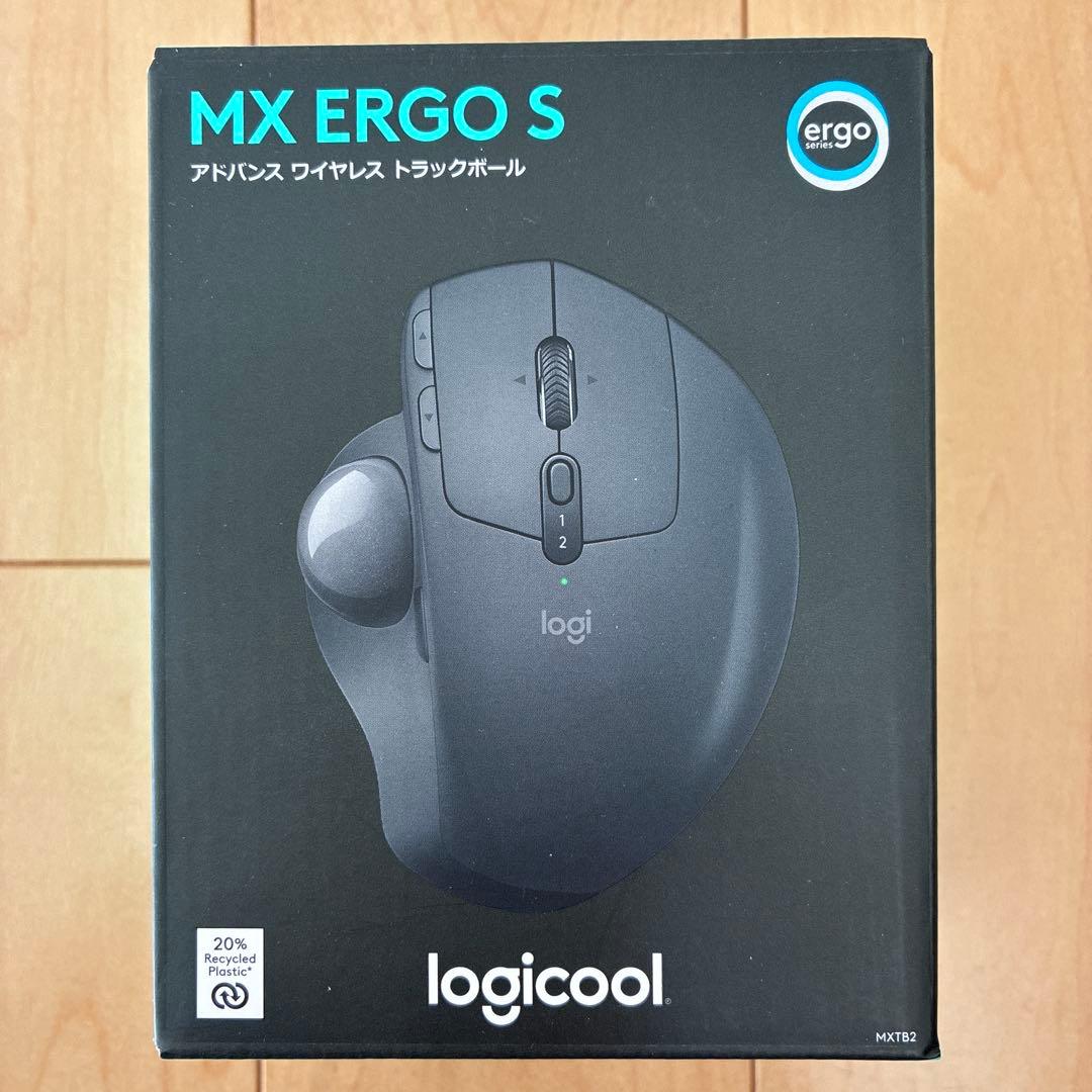 【新品未使用】 Logicool MX ERGO S ワイヤレストラックボール