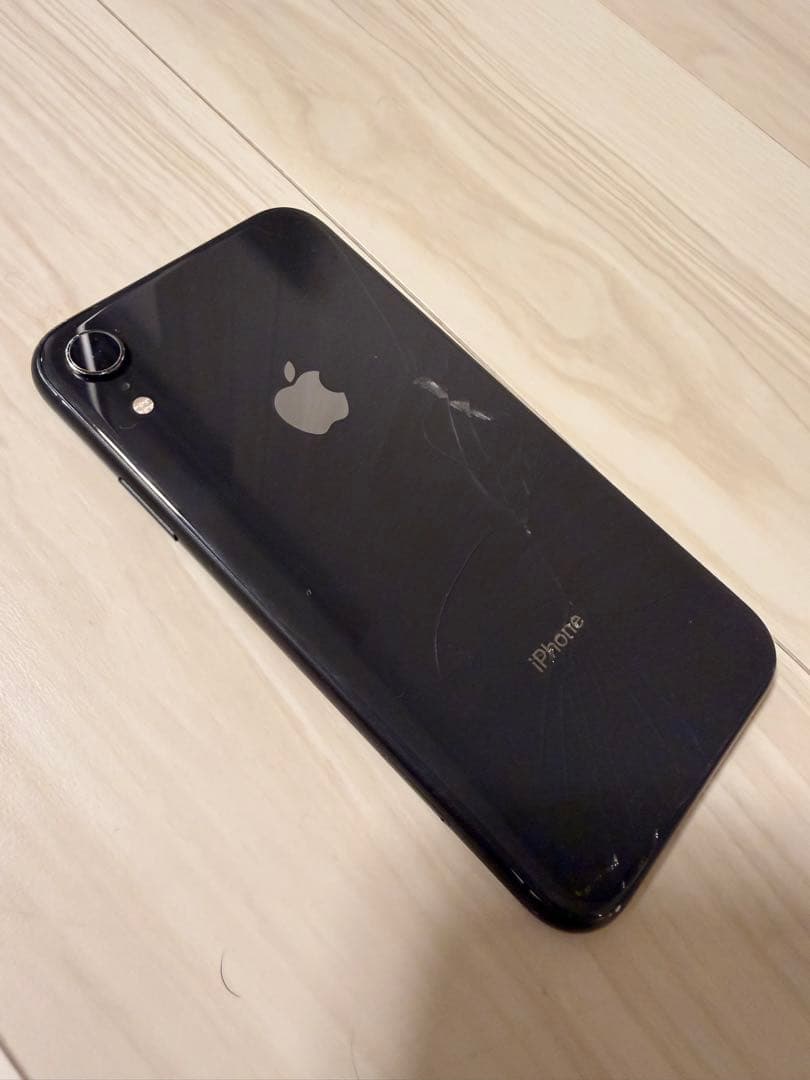 【ジャンク品】Apple iPhone XR ブラック