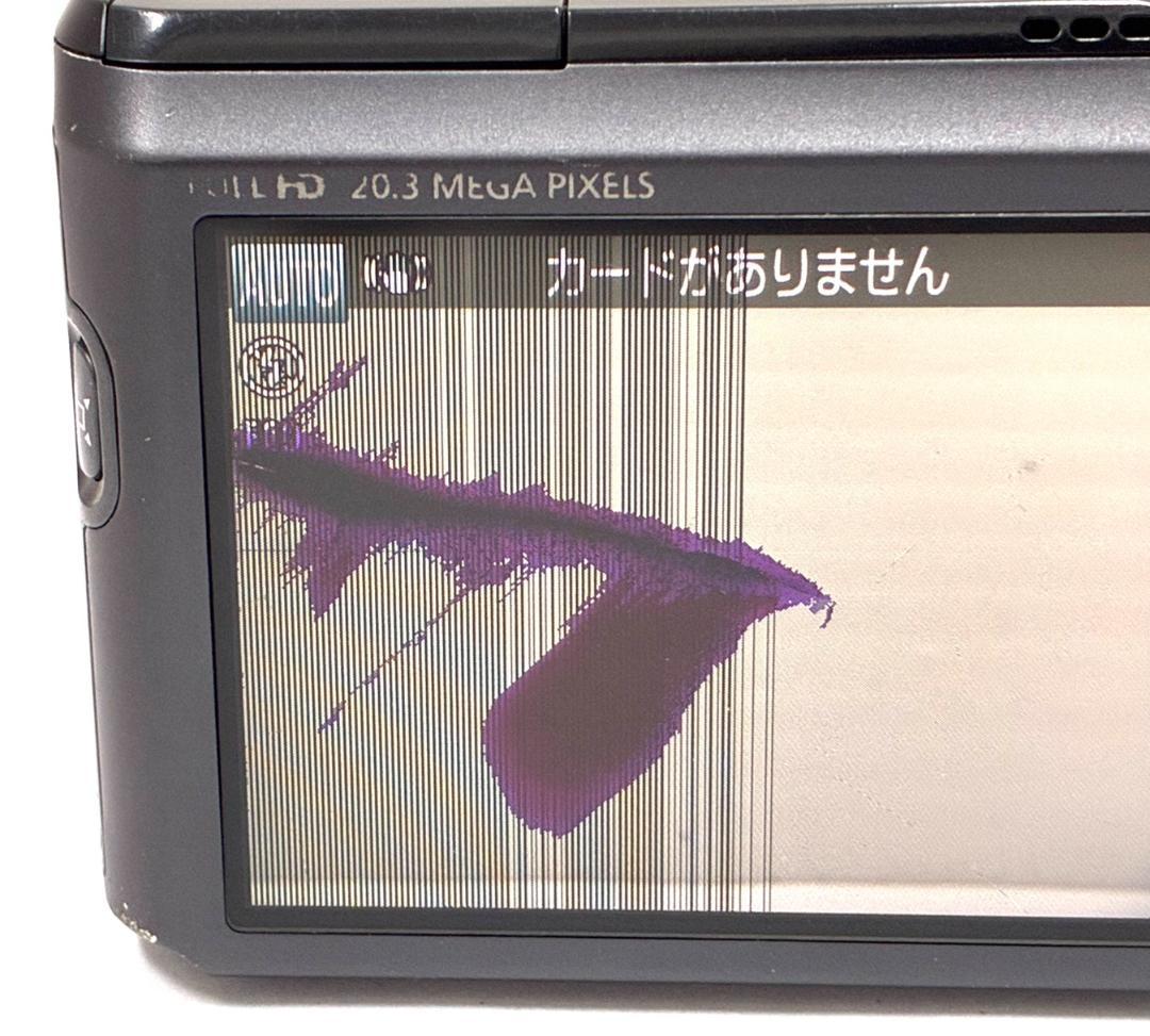 25K12-090 キャノン SX720HS デジカメ 通電確認済 液晶割れ有り