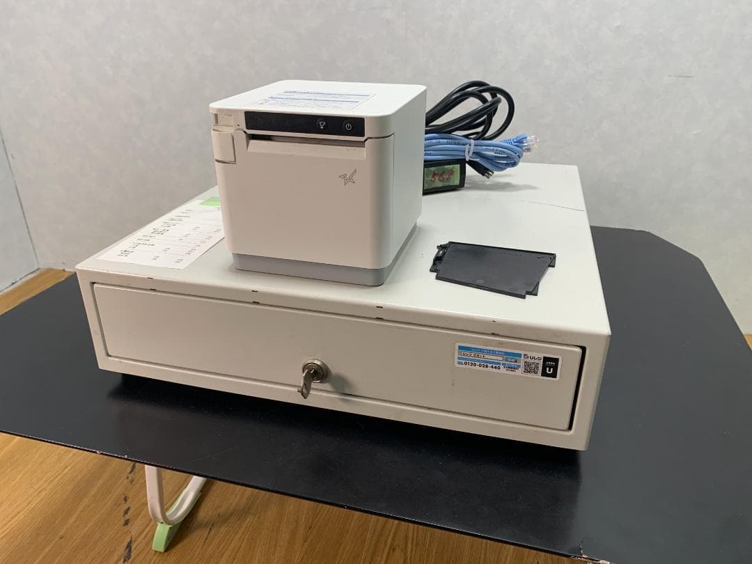 Y☆561 スター精密 サーマルプリンター＆ドロアー MCP31LB WT