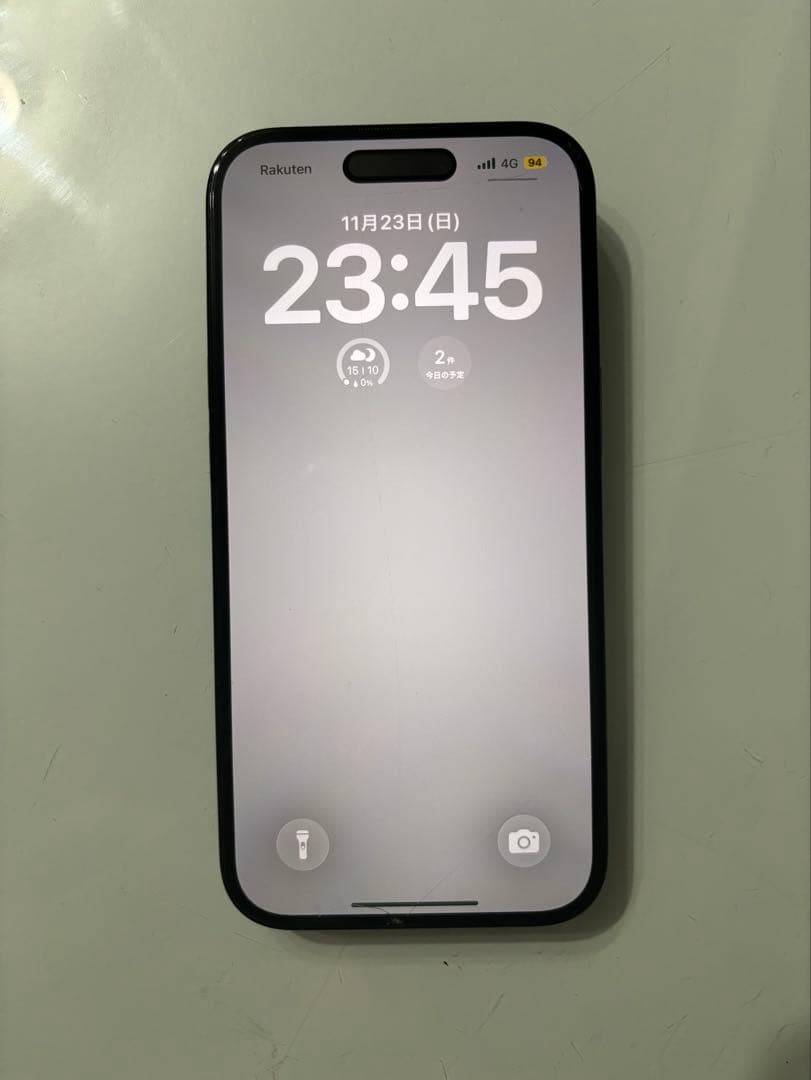 【箱付き】Apple iPhone 15 ブラック