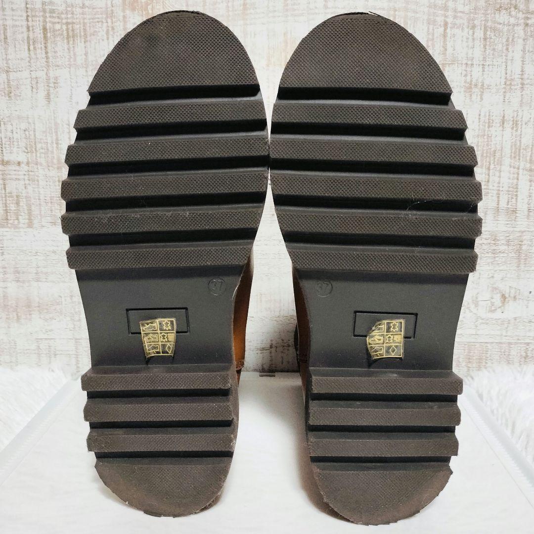 極美品 GALERIE VIE サイドゴアブーツ 23.5 本革 ギャルリーヴィ