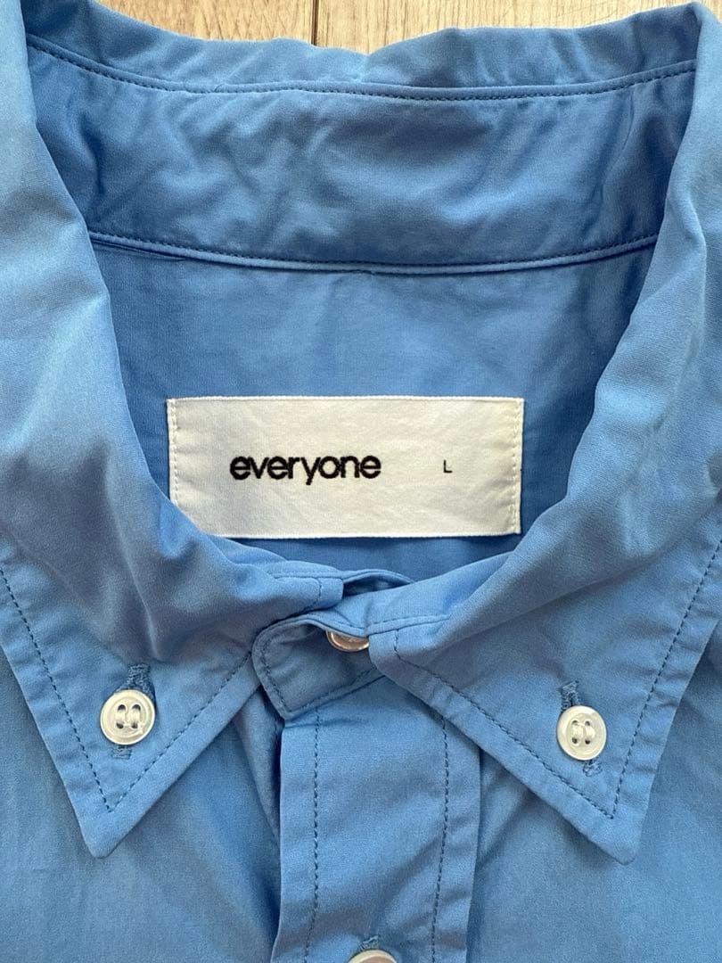 トップス everyone classic button down shirt (SAX)
