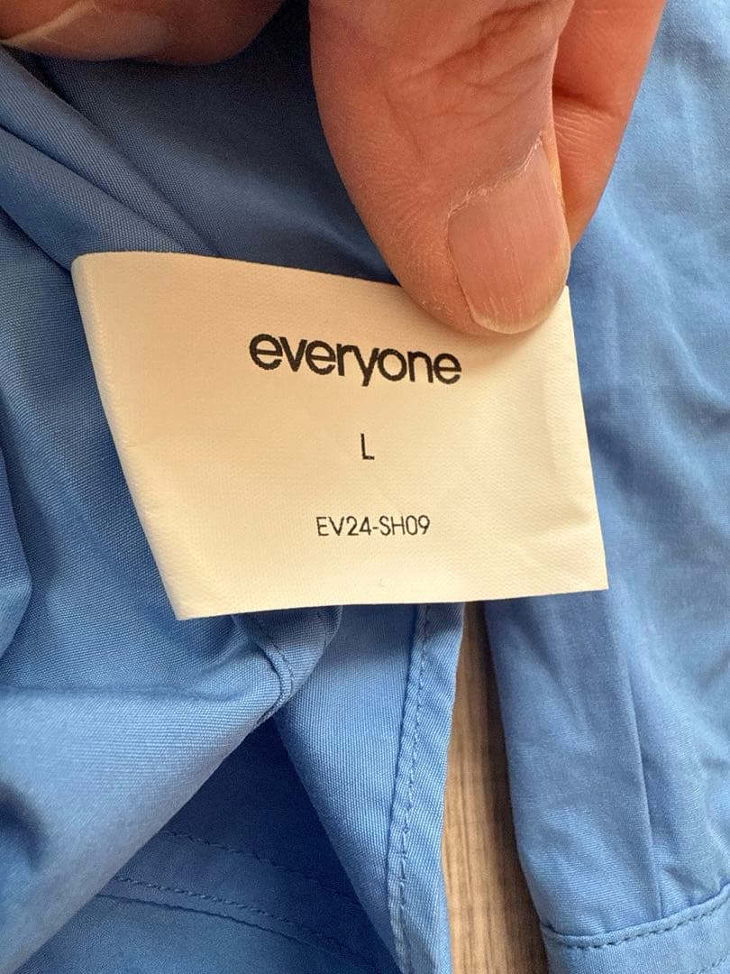 トップス everyone classic button down shirt (SAX)