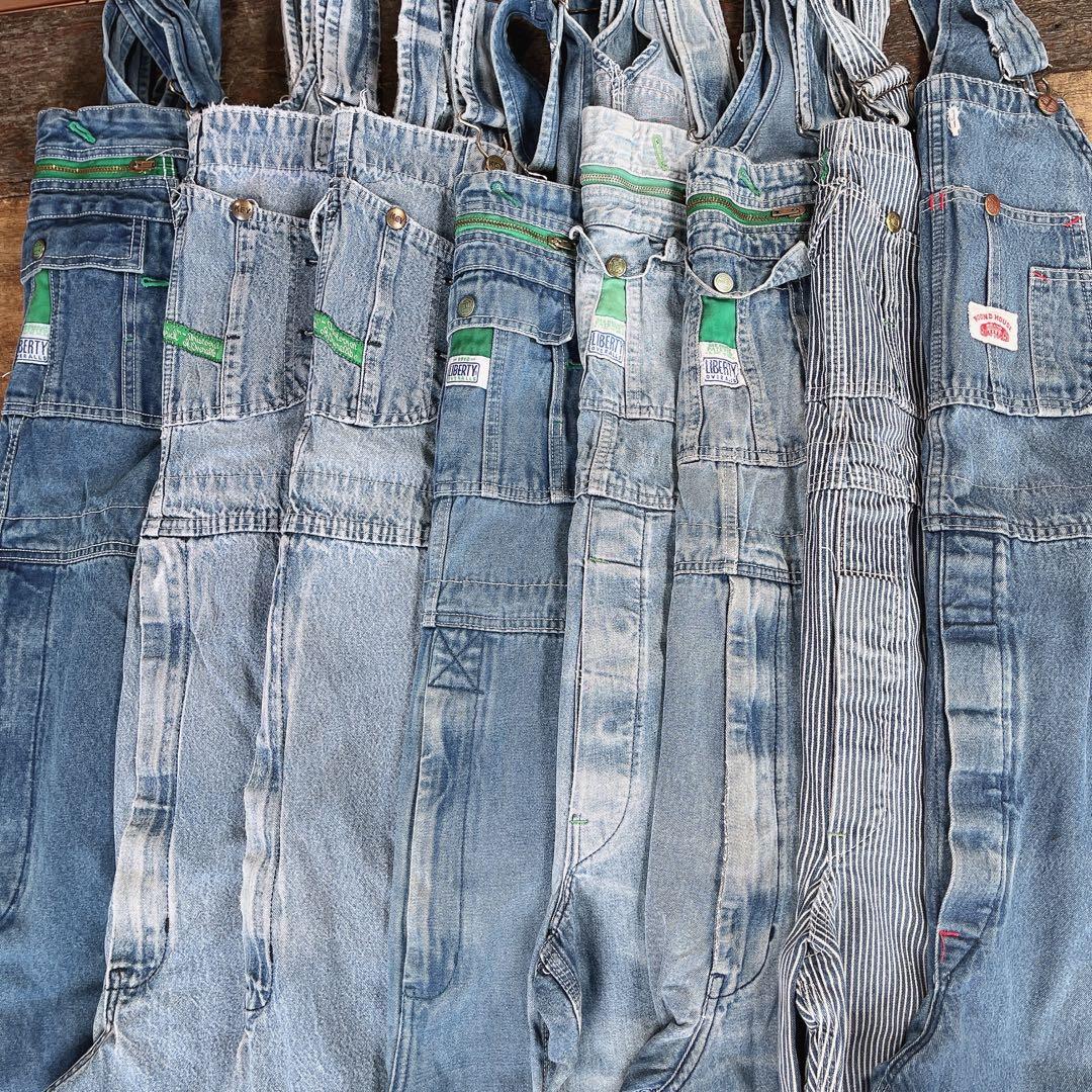 ②ブランドオーバーオール まとめ売り 8枚