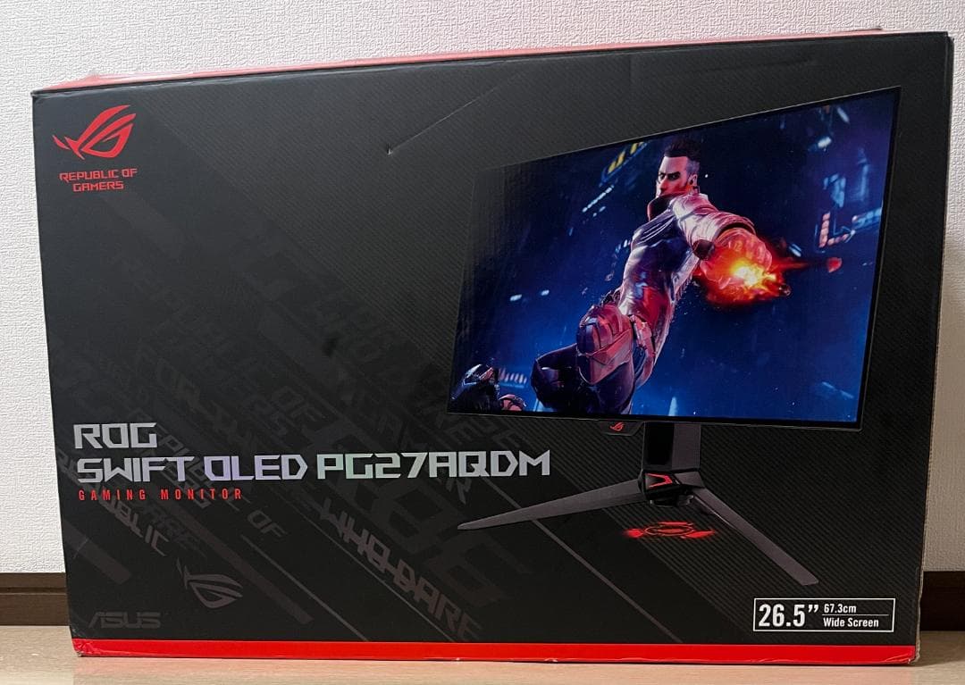 ROG Swift OLED PG27AQDM　有機ELゲーミングモニター