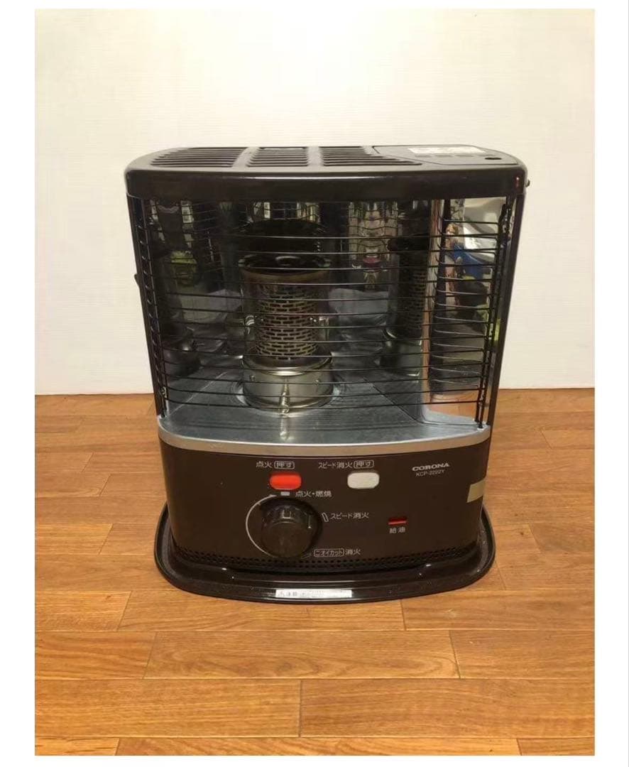 CORONA 石油ストーブ KCP-2222Y（2022年製）付属品あり