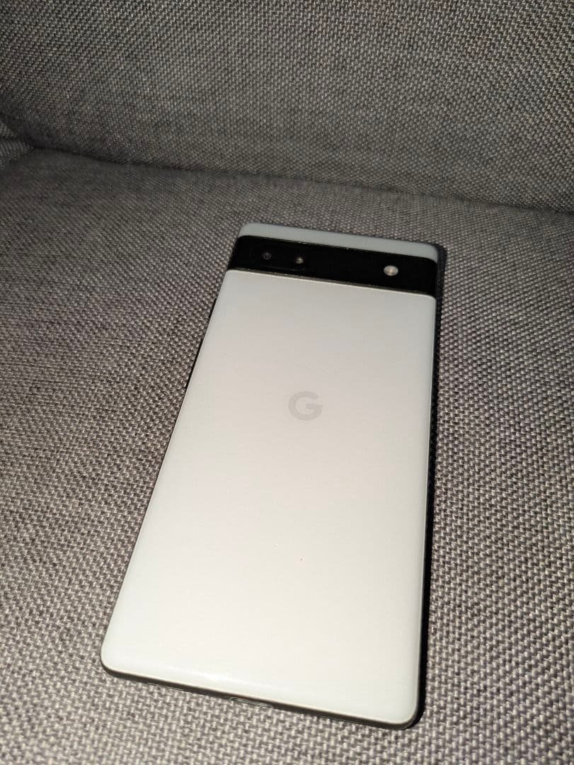 Google Pixel 6a ホワイト 本体　画面割れ