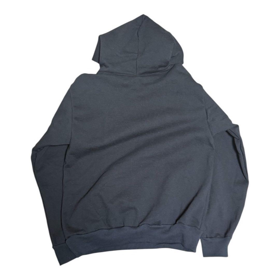 新品 ロサンゼルスアパレル ロスアパ 14オンス ヘビーウェイト パーカー 黒