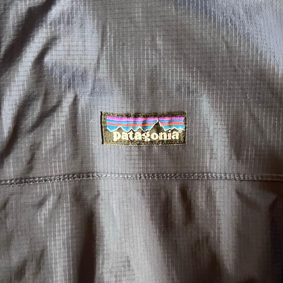 パタゴニアシェルジャケット　マウンテンパーカー90s 人気カラー　ベージュ