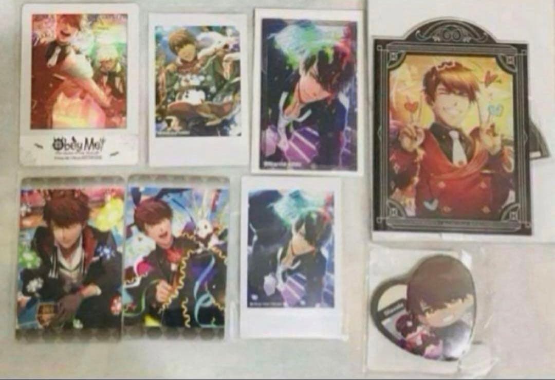 おべいみー　ディアボロ　チェキ3枚　VIPカード2種　アクスタ　アクリルカード他