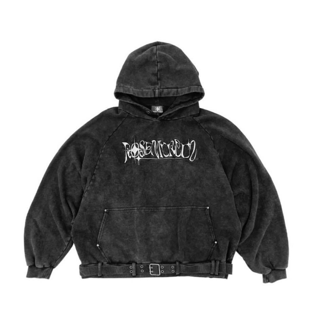 【Rosen Kreuz】oversized belt hoodie 3(L)