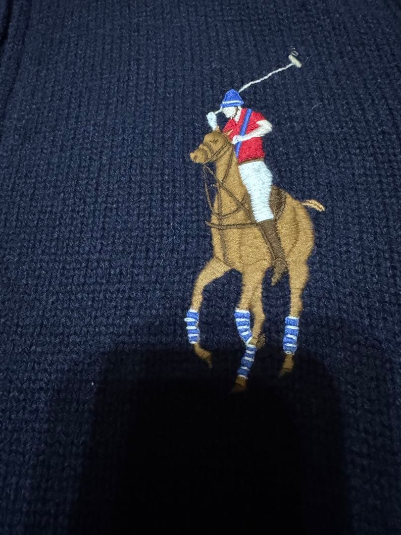 ポロバイラルフローレン ジップ ニット セーター