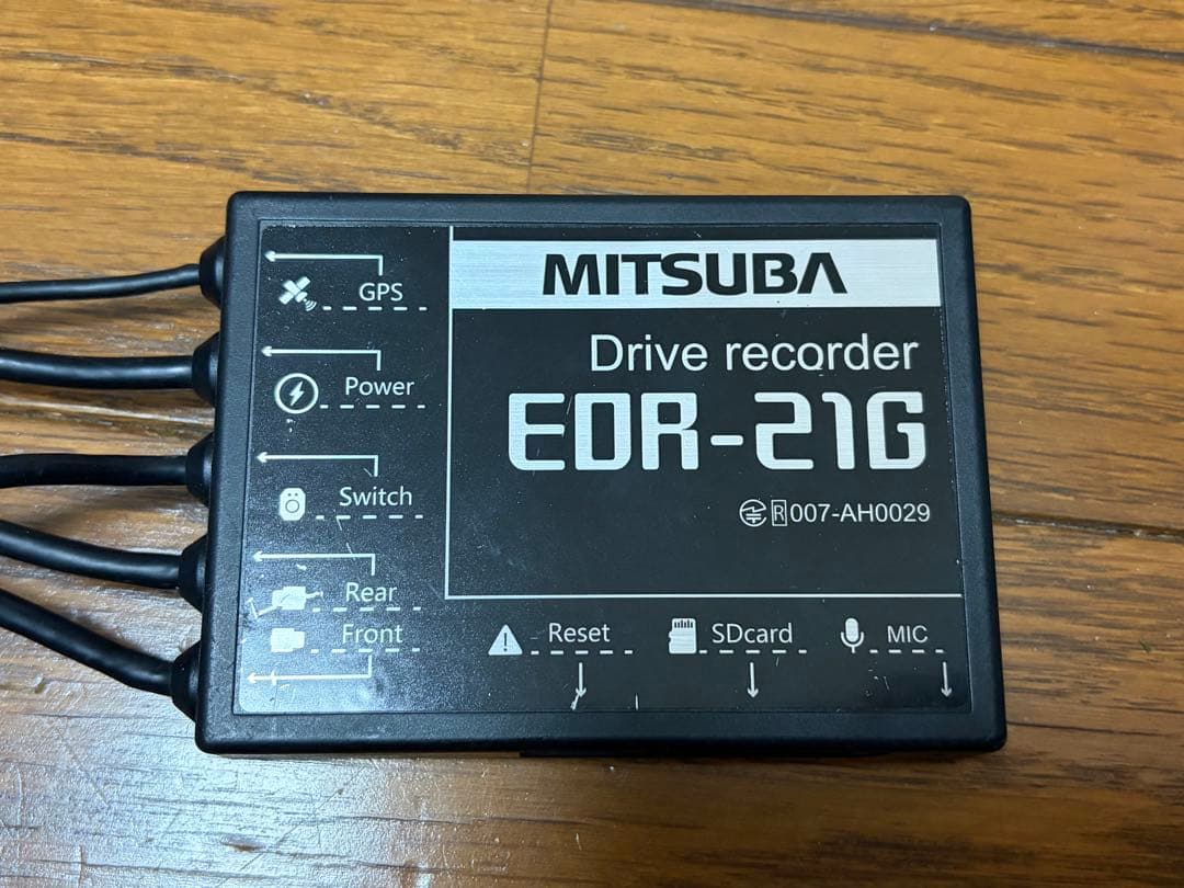 MITSUBA ドライブレコーダー EDR-21G