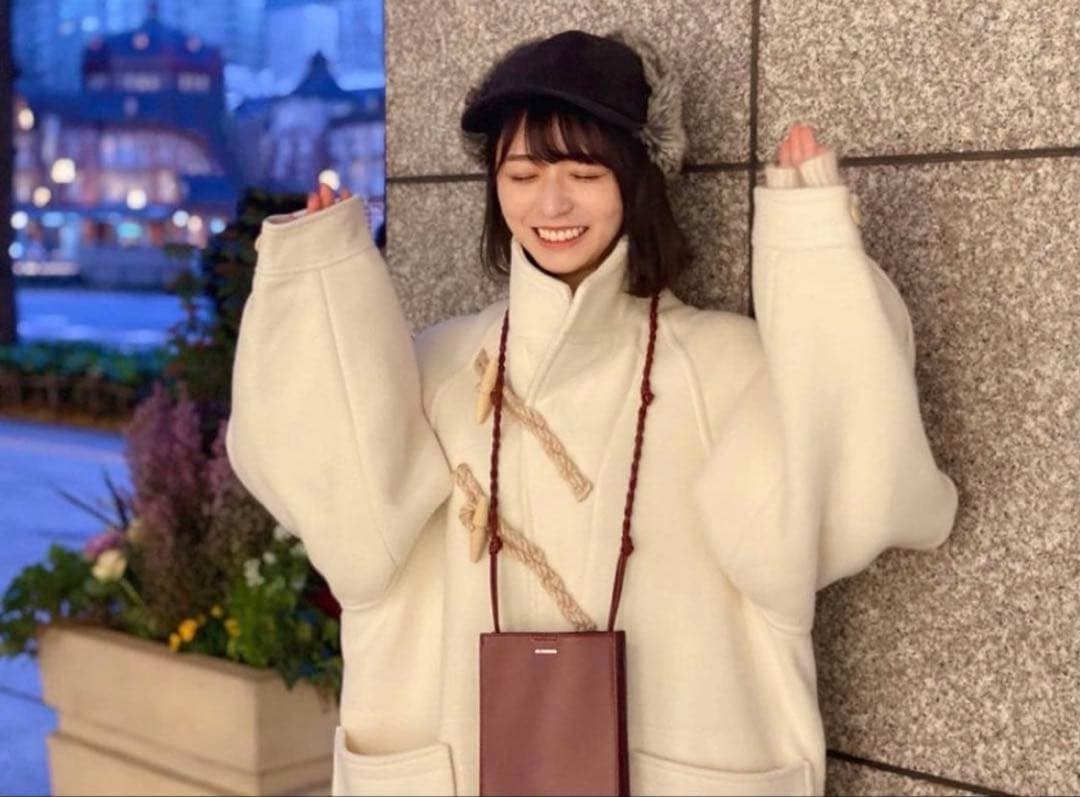 HYKE ハイクDOUBLE FACE DUFFEL JACKET 3