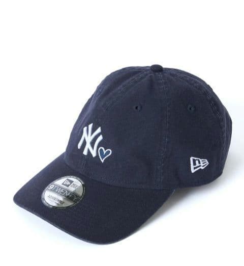 ゆ olu ニューエラ NEW ERA ネイビー ハート