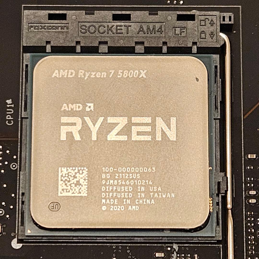 その他 Ryzen7 5800X+msi X570unify+DDR4 16GBx2