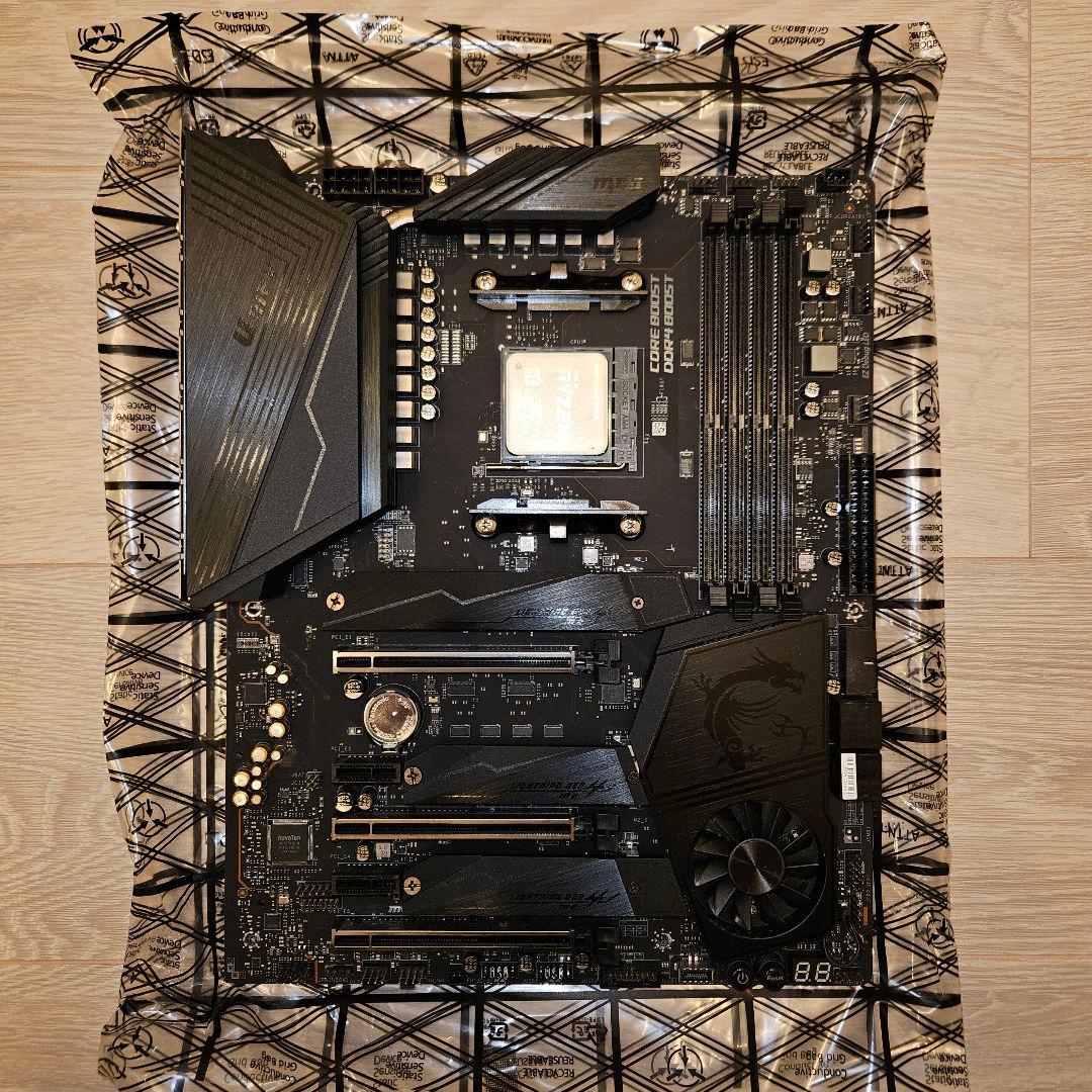 その他 Ryzen7 5800X+msi X570unify+DDR4 16GBx2