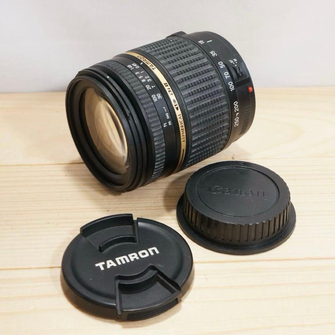 【動作確認済】TAMRON 18-250mm F3.5-6.3 Canon用