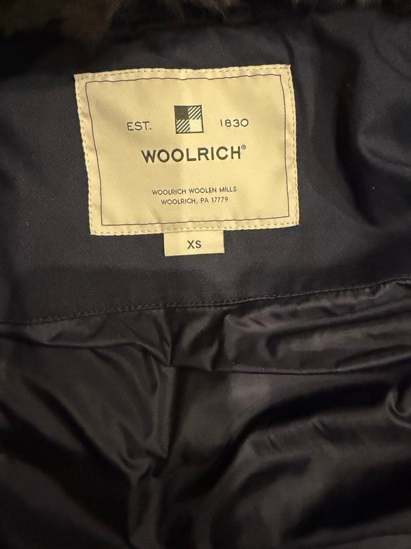 wool rich ダウン　コクーンパーカ　COCOON PARKA ネイビー