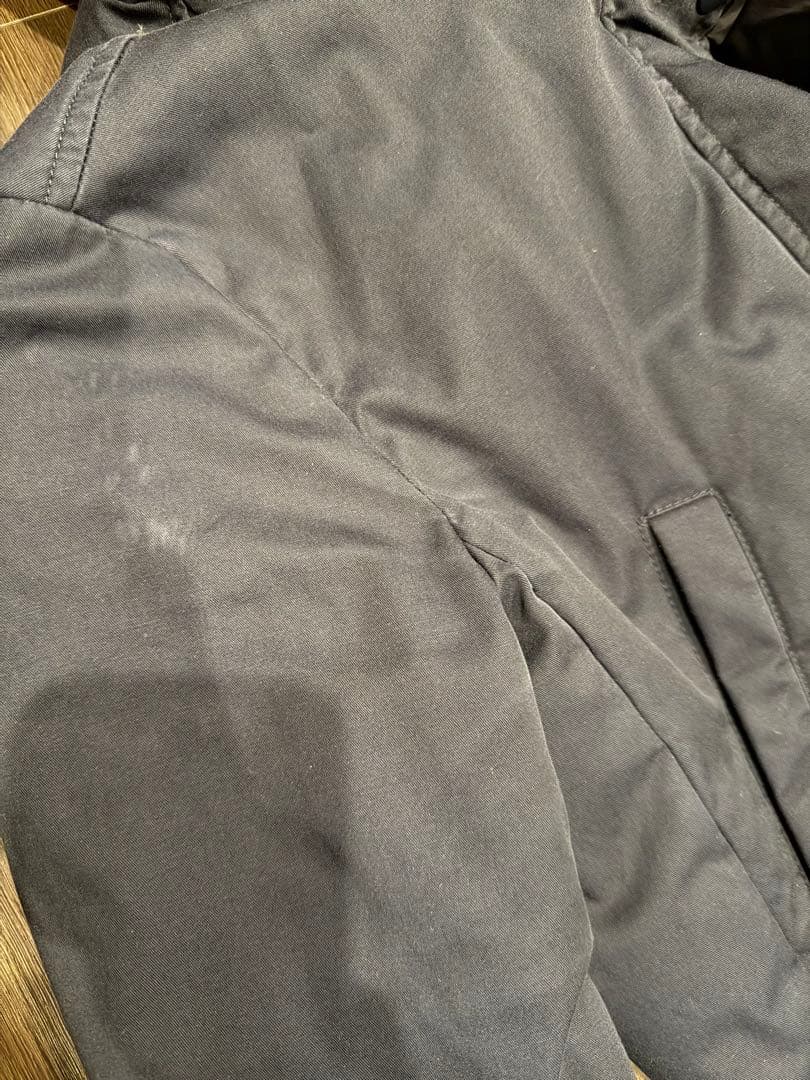 wool rich ダウン　コクーンパーカ　COCOON PARKA ネイビー