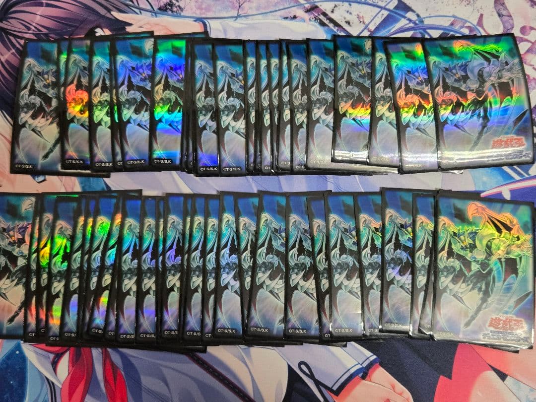 遊戯王　E・HERO カオスネオス　スリーブ　55枚