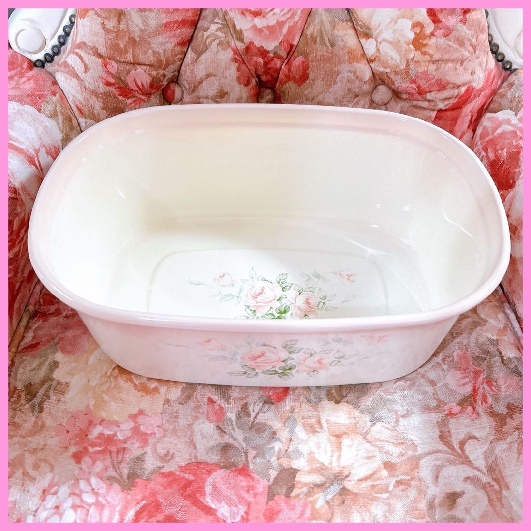 kikochi☆様 ①箱付新品 琺瑯ウォッシュタブ 洗い桶 プランドパリ