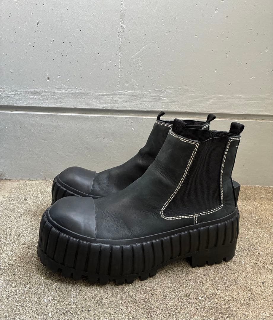 ＭＭ６　38 サイドゴアブーツ 厚底